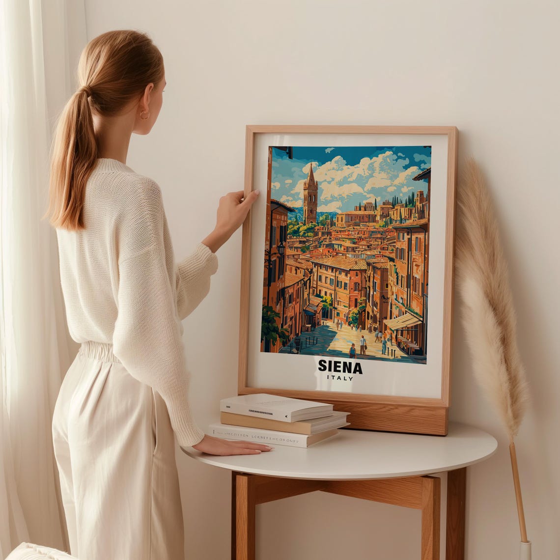 Siena Print Italy Poster Siena Views Siena Cathedral Siena City Italy Charm Siena Beauty Siena Heritage Siena Art Italian Town - Image 2