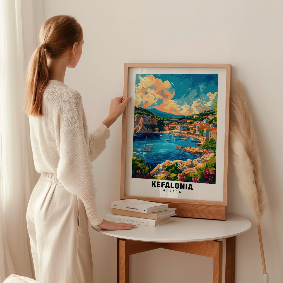 Kefalonia Print Greece Poster Kefalonia Views Kefalonia Beaches Kefalonia Town Greece Charm Kefalonia Beauty Kefalonia Heritage - Image 2