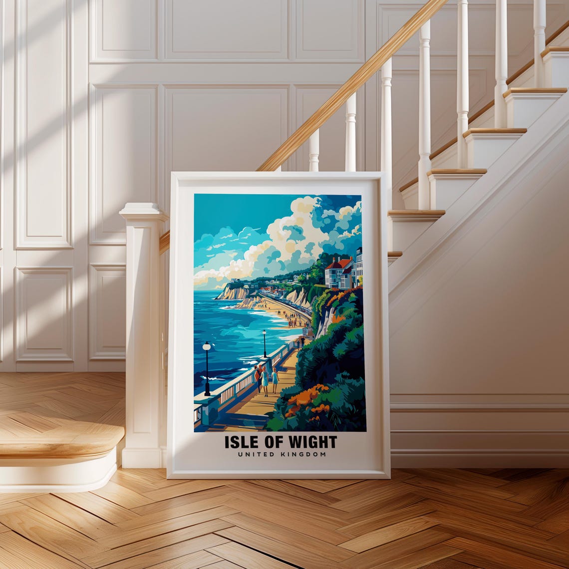 Isle Of Wight Print England Poster Isle Of Wight Views Isle Of Wight Beaches Isle Of Wight Coast England Charm Isle Of Wight Beauty