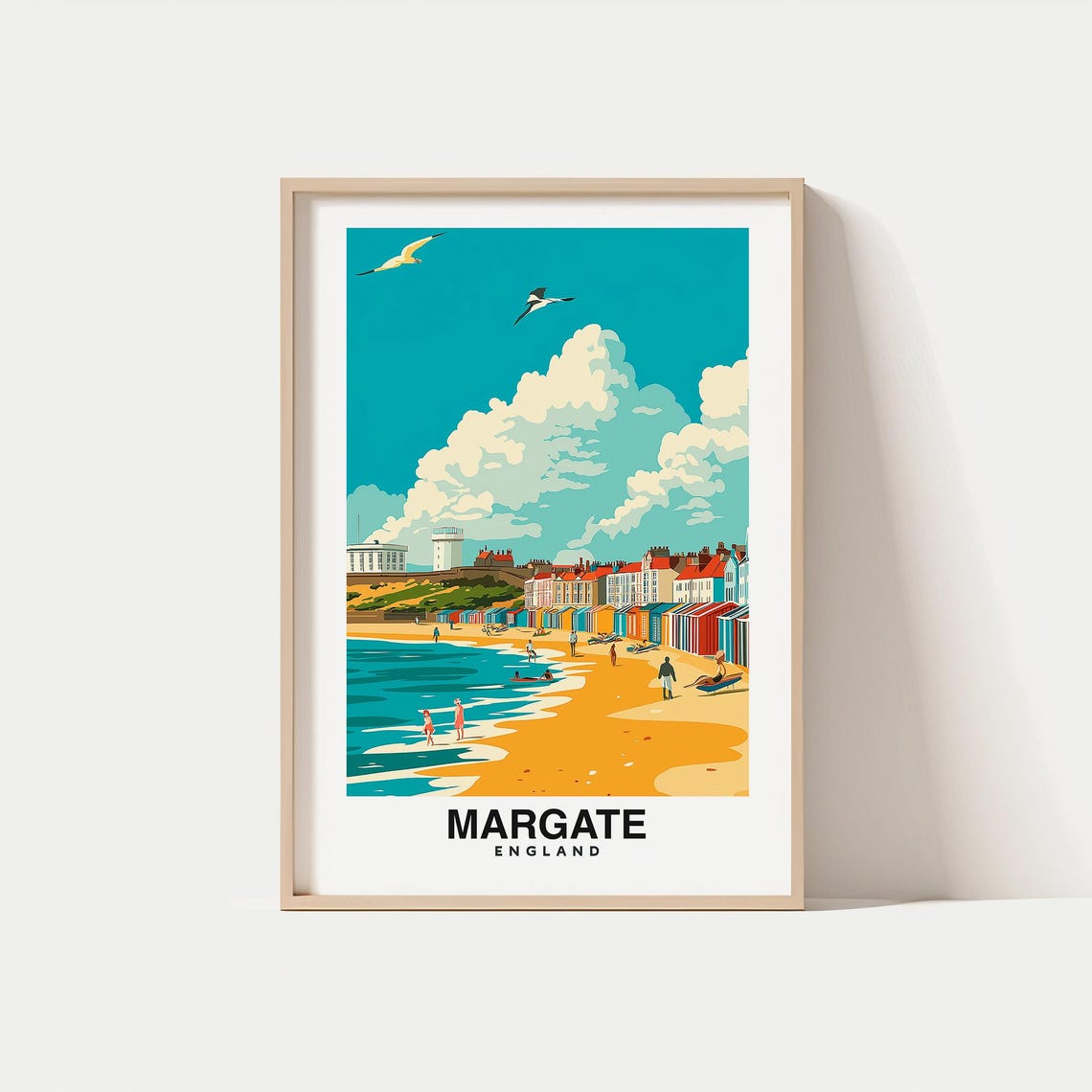 Margate United Kingdom Travel Print Wall Art Margate United Kingdom City Print Margate United Kingdom Travel Gift Margate Wall Art