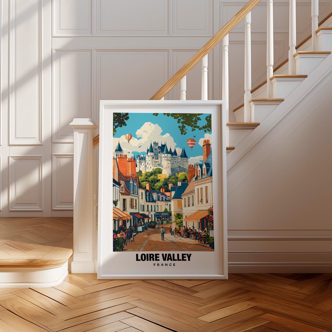 Loire Valley Print France Poster Loire Valley Views Loire Castles Loire River France Charm Loire Beauty Loire Heritage Loire Art