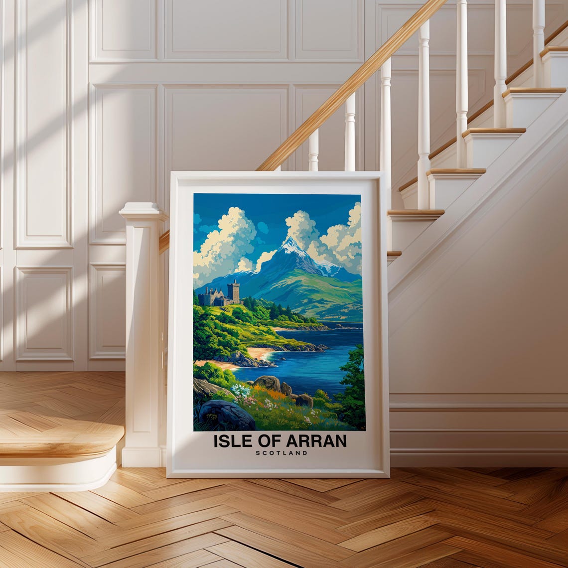 Isle Of Arran Wall Art Scotland Scotland Print Isle Of Arran Travel Gift Isle Of Arran Poster Birthday Gift Uk Gift