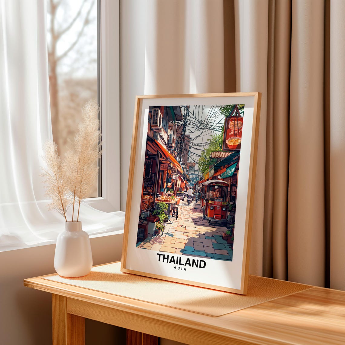 Thailand Khao Sok National Park Travel Print Wall Art Thailand Khao Sok National Park City Print Thailand Thailand - Image 3