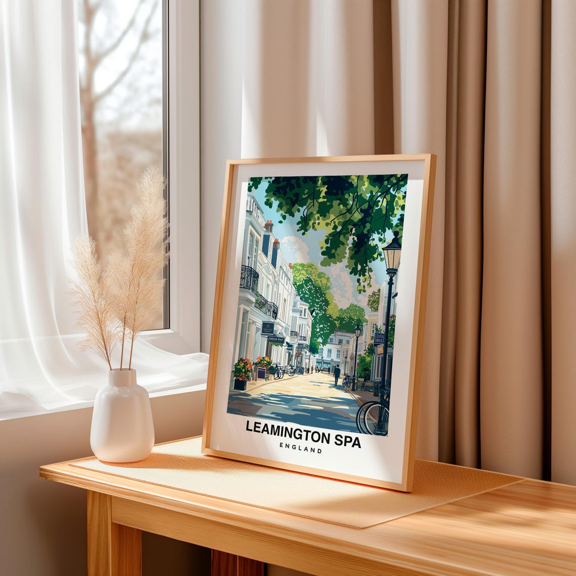 Leamington Spa United Kingdom Travel Print Wall Art Leamington Spa United Kingdom City Print Leamington Spa United Kingdom Travel Gift - Image 3