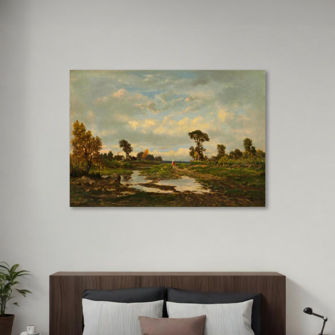 Serene Landscape, Gustave Courbet Idyllic Countryside - Image 5