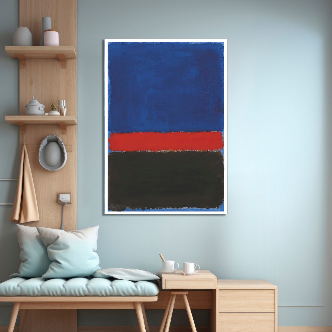 Mark Rothko Style Abstract Art Print - Image 4