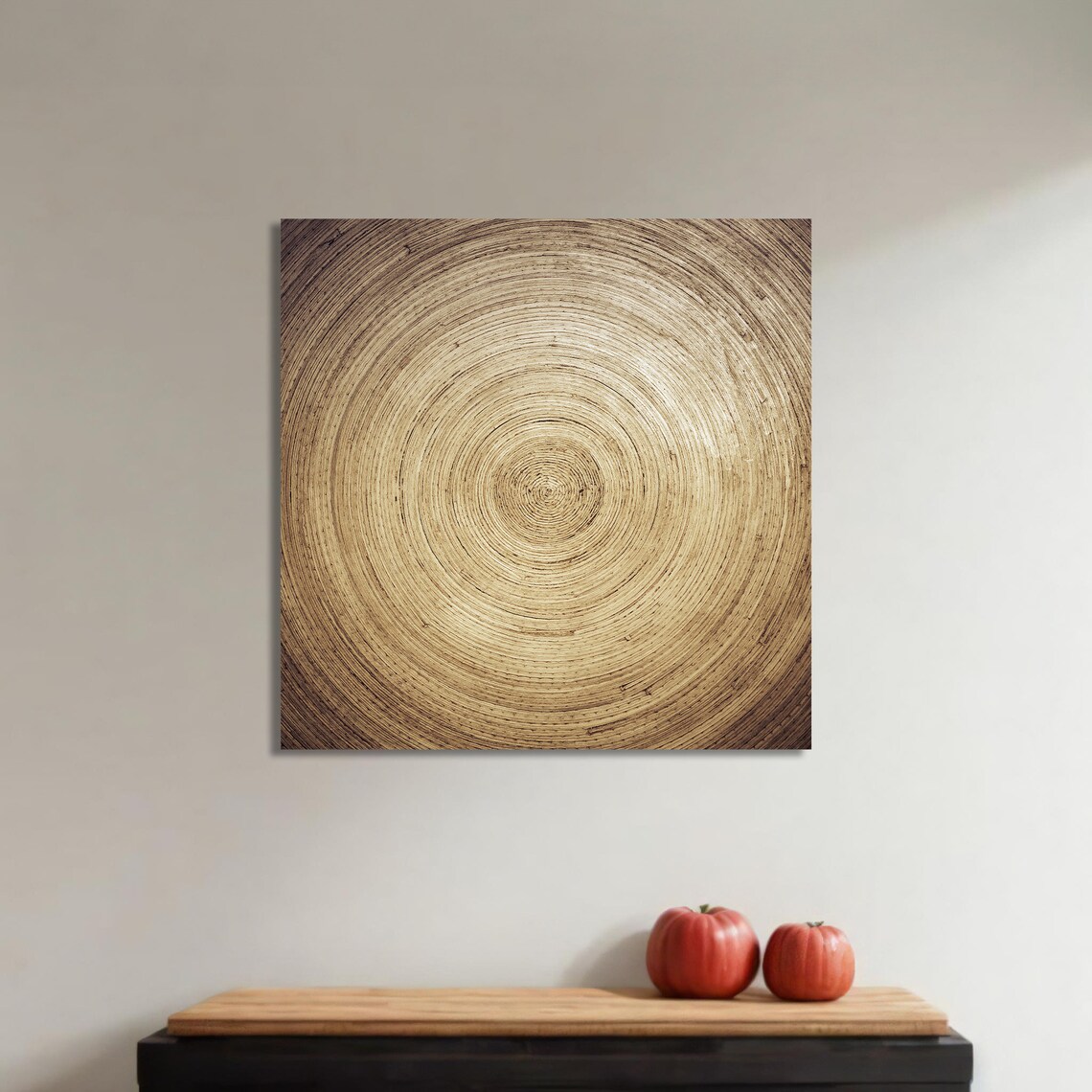 Rustic Abstract Painting, Modern Minimalist Art Print - Image 4