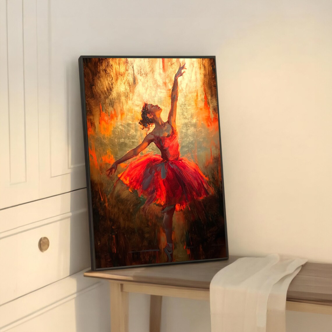 Elegant Ballet Dancer Poster, Graceful Ballerina - Image 5