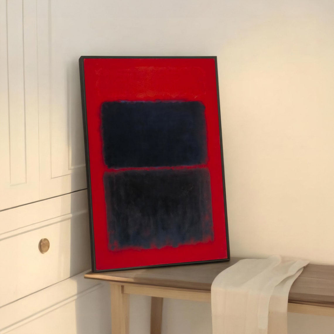 Mark Rothko Style Abstract Art Print - Image 5
