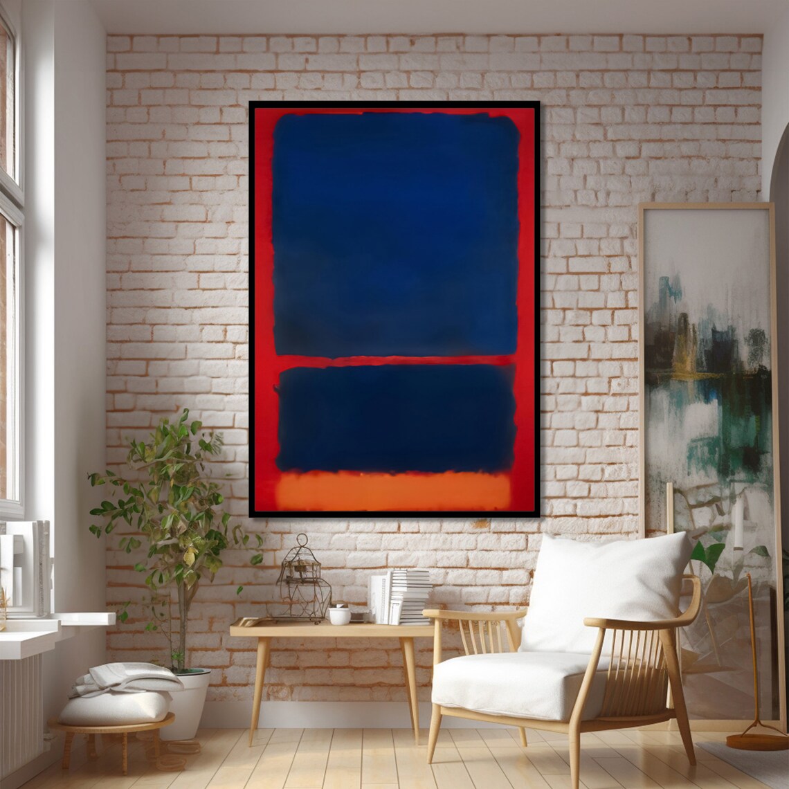 Mark Rokhto Inspired Abstract Art, Modern Decor - Image 2