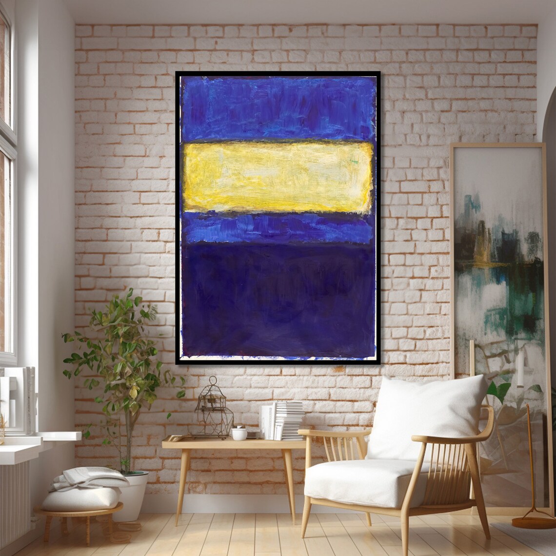 Mark Rothko Style Abstract Art Print, Contemporary Decor - Image 3