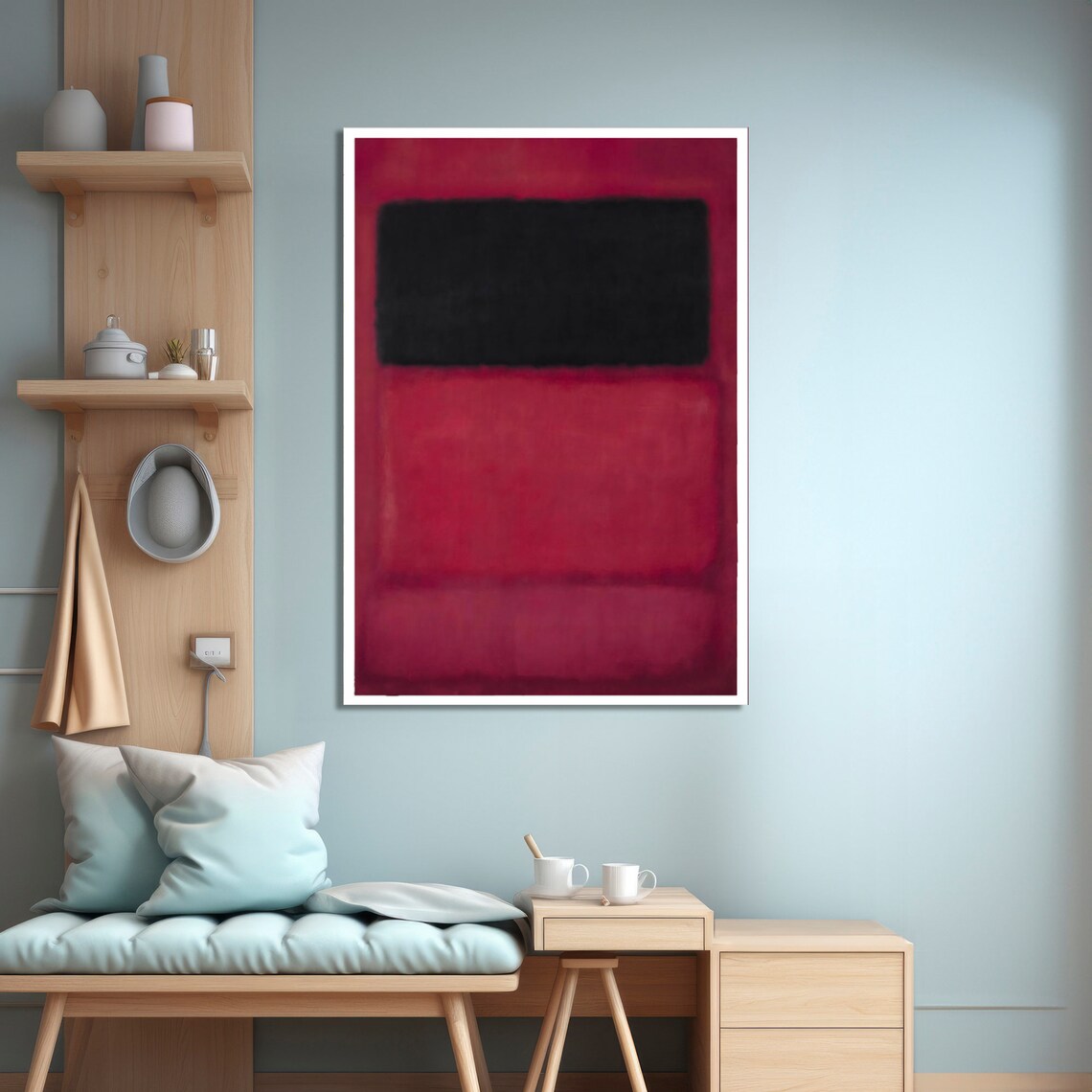 Mark Rothko Style Abstract Art Print, Bold Modern - Image 4