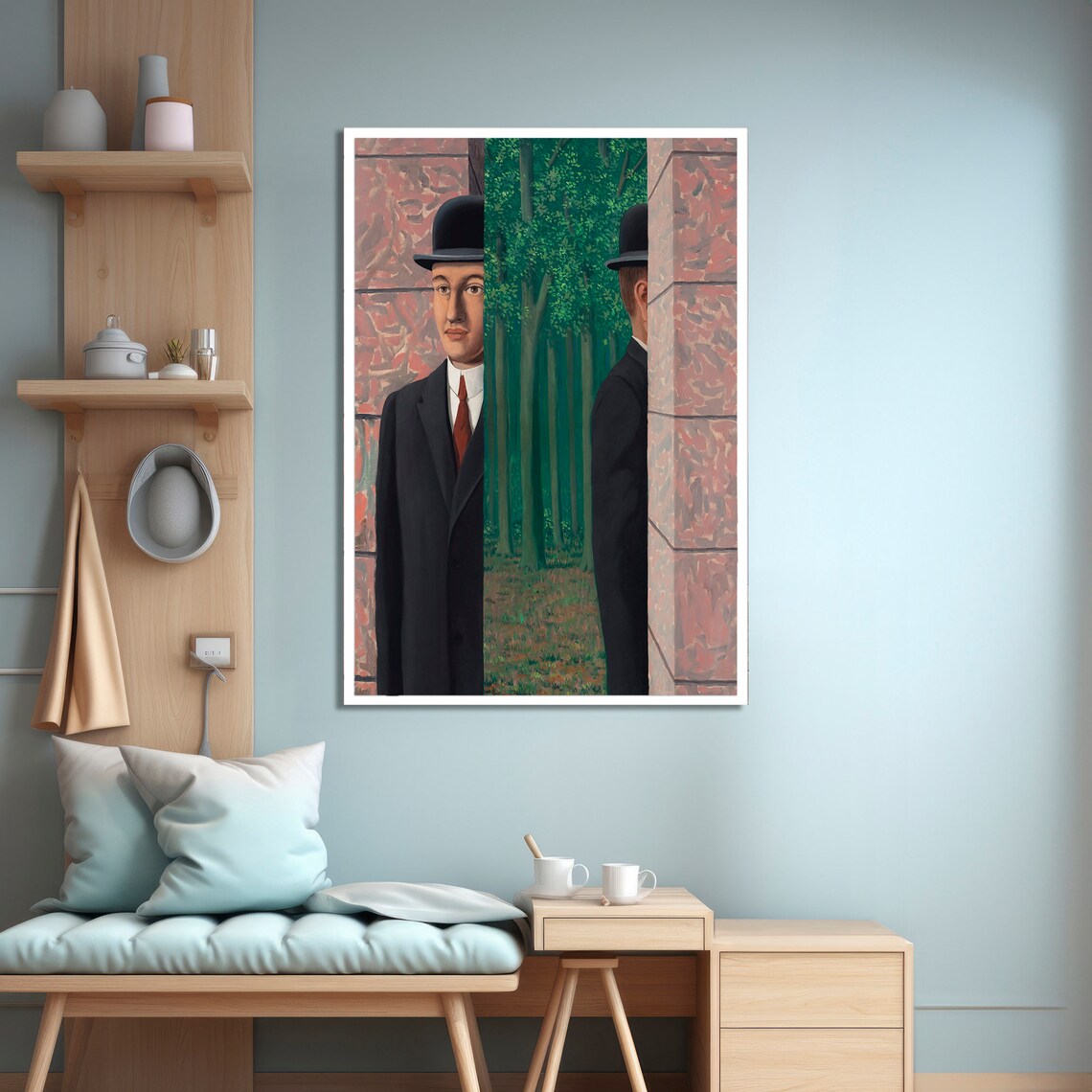 Surrealist Duality - Contemporary Travel Poster - Image 4
