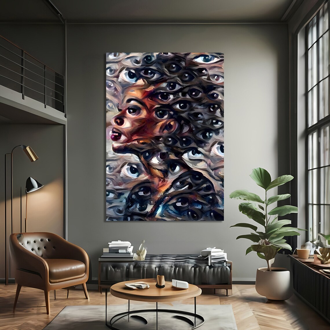 Eye Of The Beholder Wall Art Print - Image 3