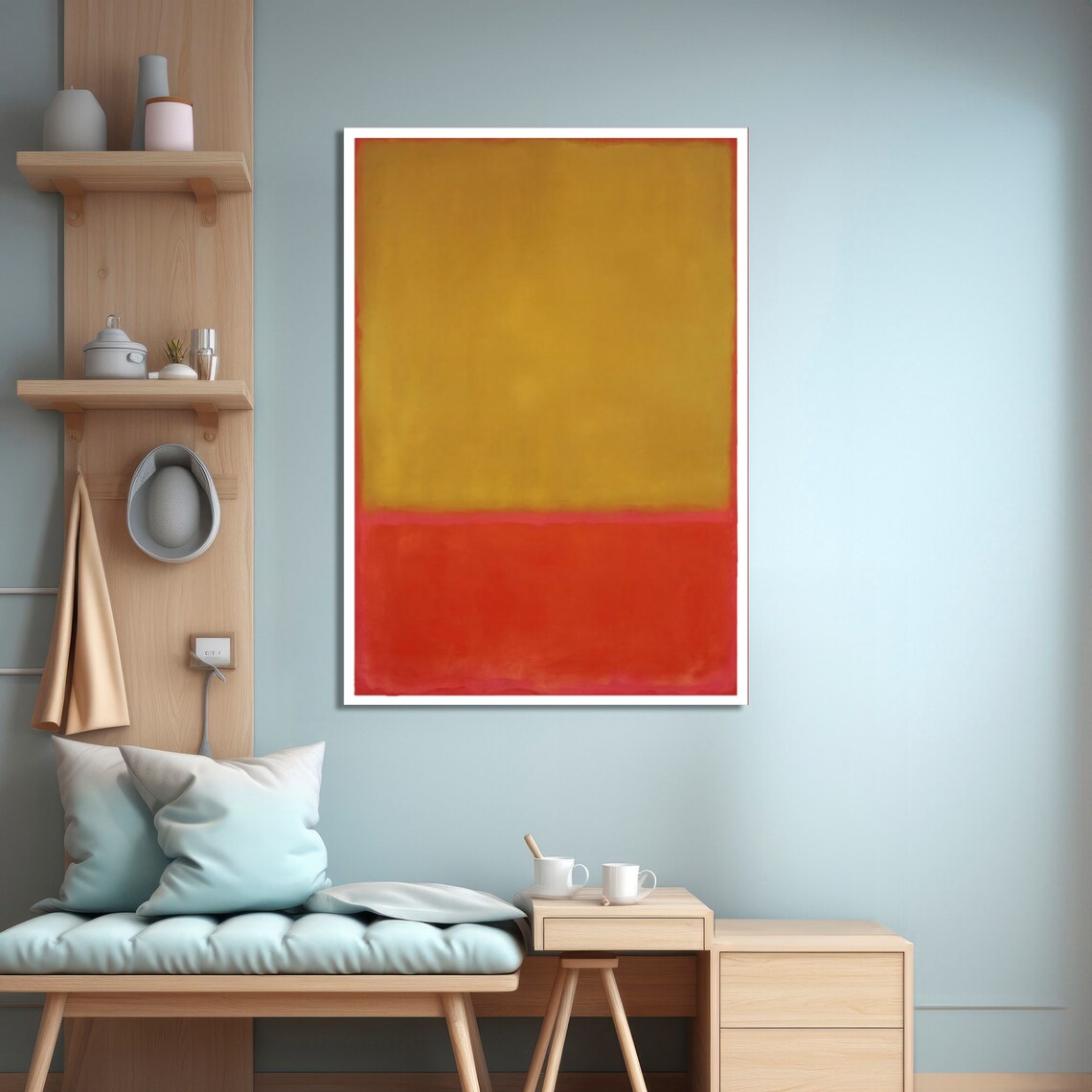 Golden Harmony Abstract Art By Mark Rokhto - Image 4