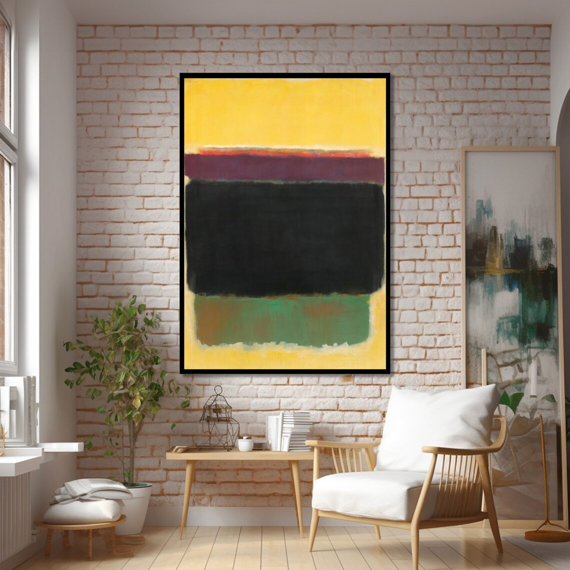 Radiant Layers Bold Abstract Art, Contemporary Spaces - Image 2