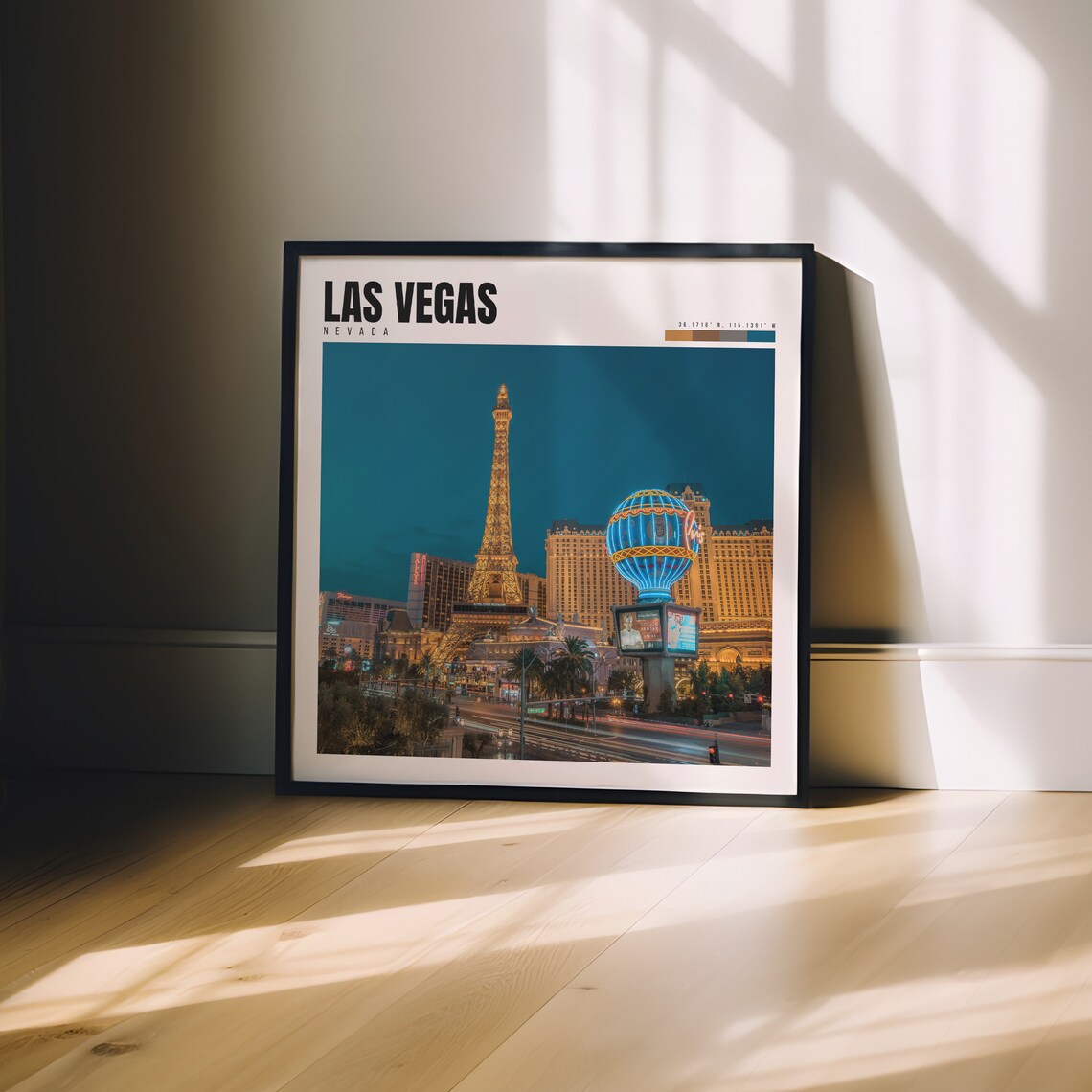 Las Vegas, Nevada Travel Poster, City Decor Print - Image 3