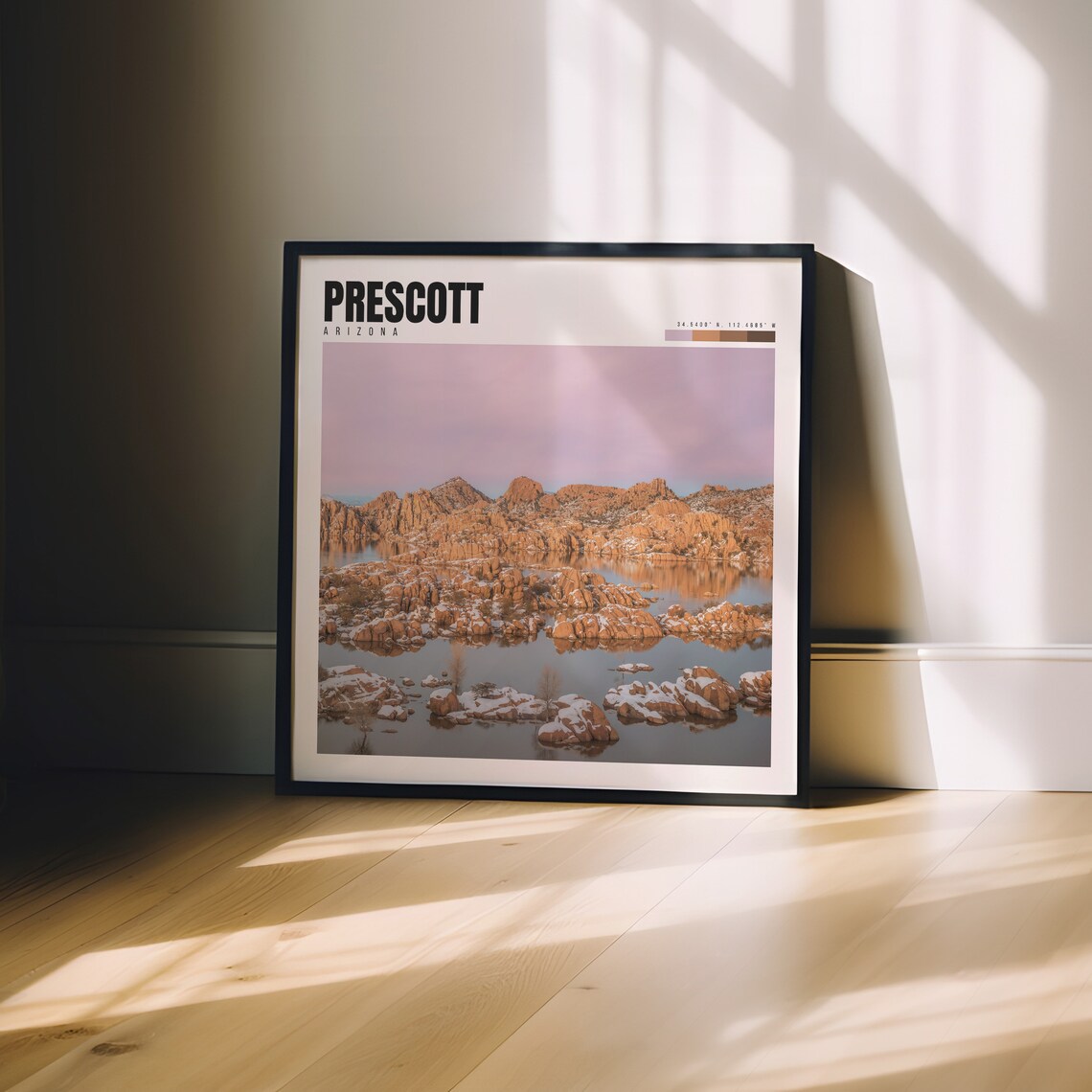Prescott Arizona Travel Poster, Prescott Decor - Image 3