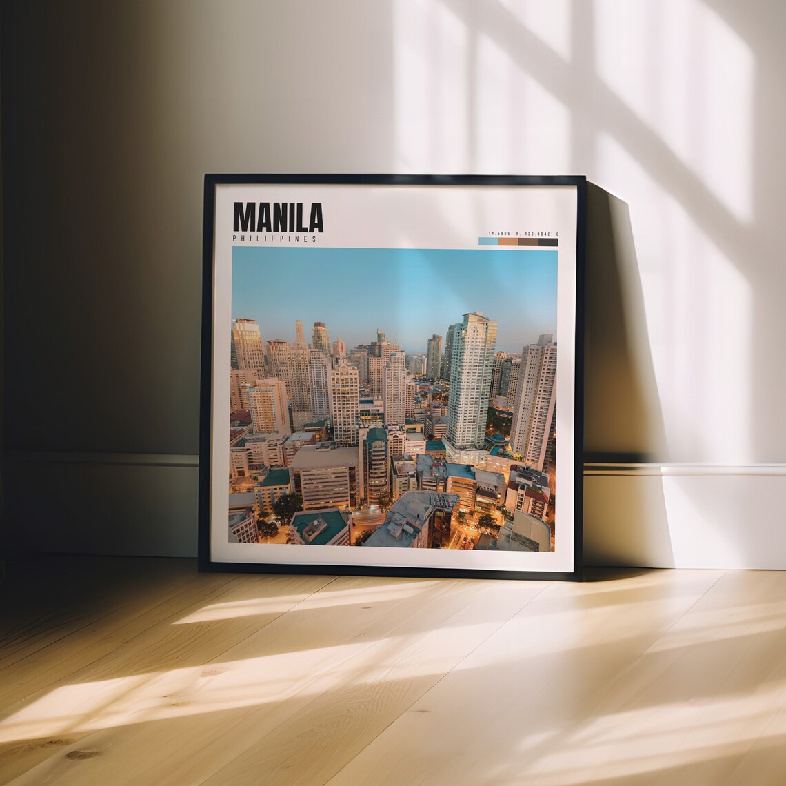 Manila Travel Poster, Philippines Wall Art Print - Image 3