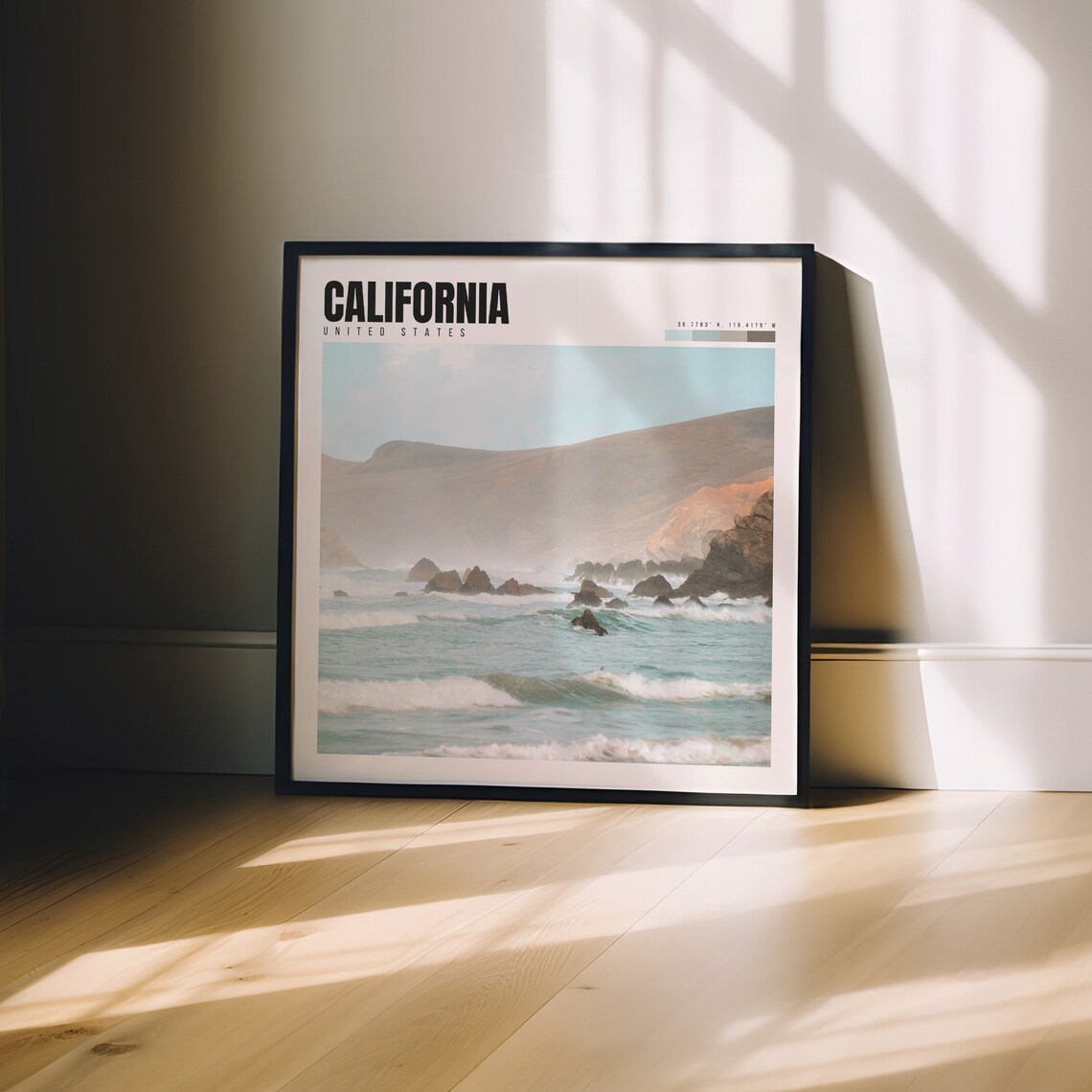 California Travel Poster, Home Decor Wall Art - Image 3