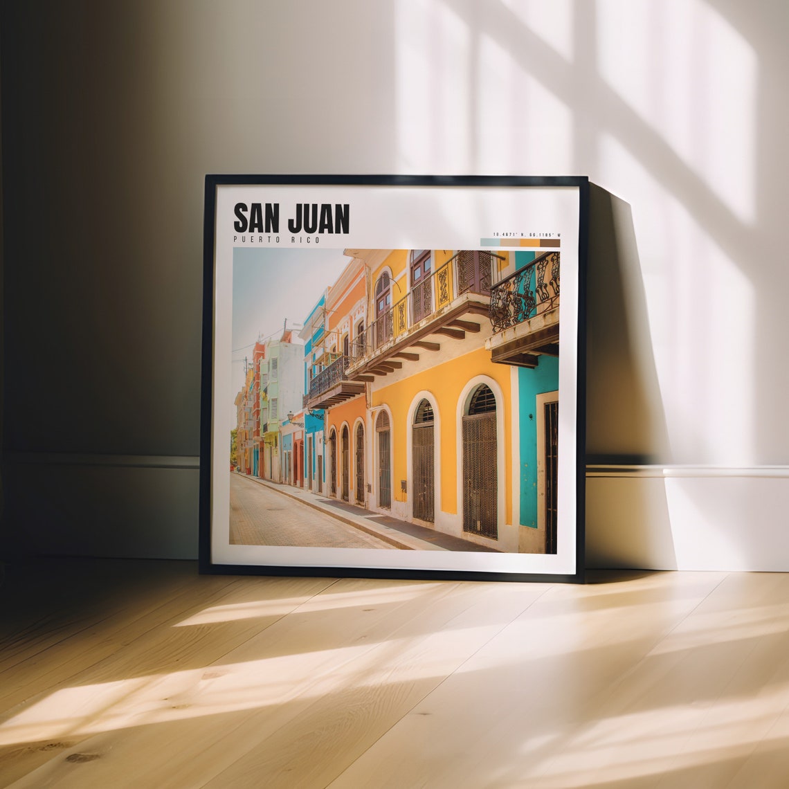 San Juan Wall Art San Juan Puerto Rico Poster San Juan Photo San Juan Artwork San Juan Wall Print San Juan Decor P 315 - Image 3