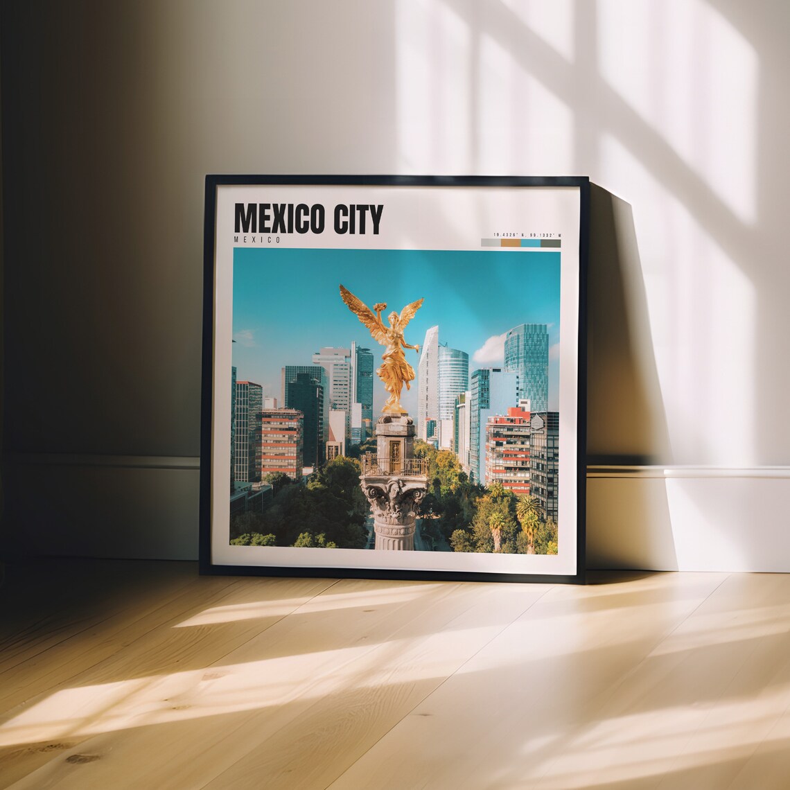 Mexico City Travel Poster, City Wall Art Print - Image 3