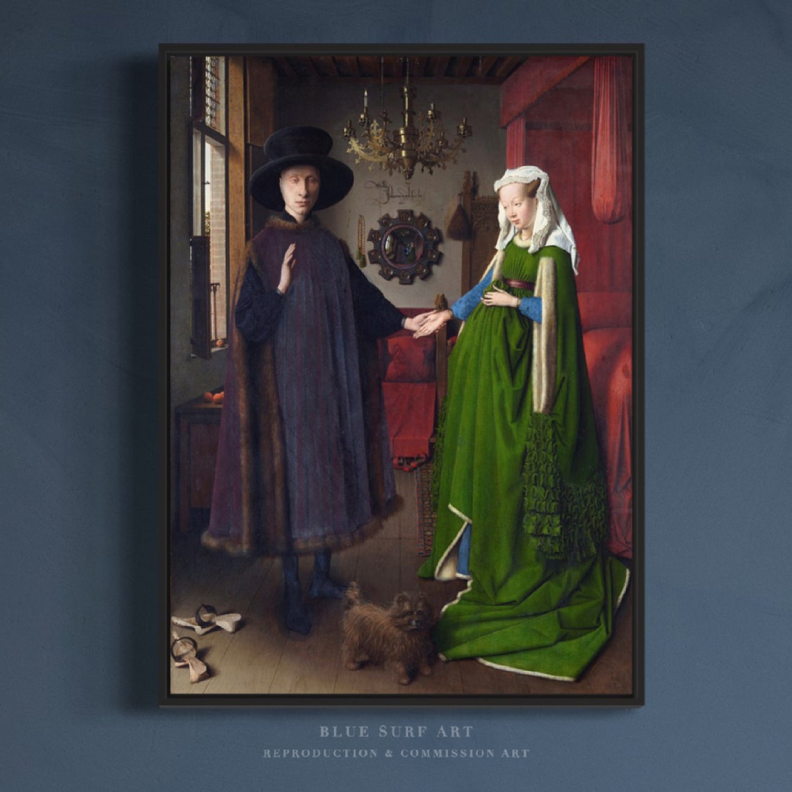 Jan van Eyck The Arnolfini Portrait 1434 Northern Renaissance Poster