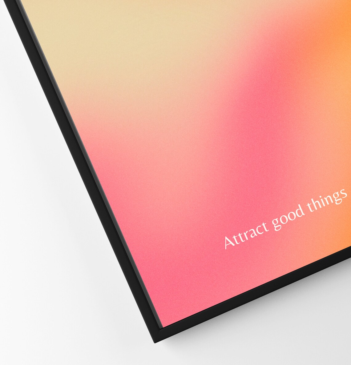 Attract Good Things, Inspirational Wall Decor - Image 3