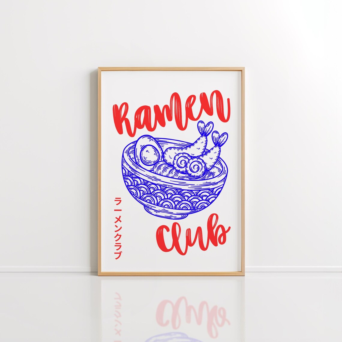 Ramen Bowl Art Print, Japanese Kitchen Decor - Image 3