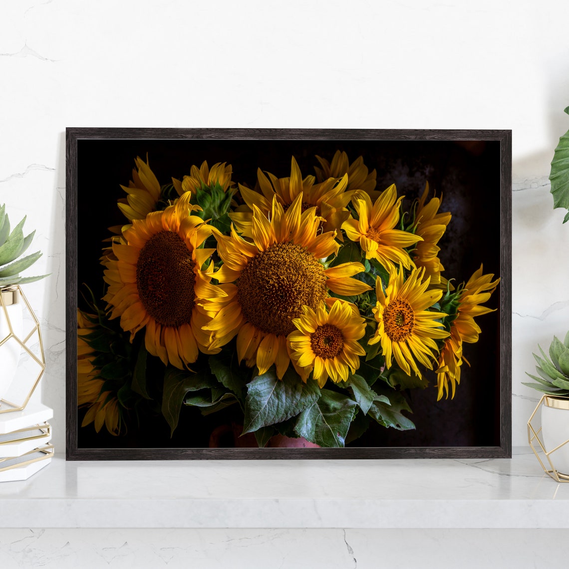 Flowers Oil Painting Flowers Still Life Poster Prints Flower Painting Prints Floral Texture Oil Painting Home Office Wall Art Decoration