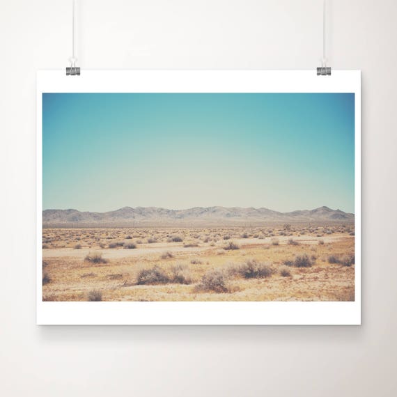 Mojave Desert Photograph Wilderness Art Print