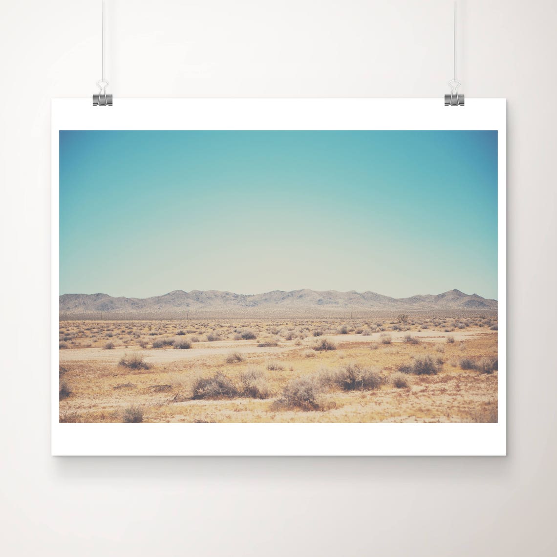 Mojave Desert Photograph Wilderness Art Print