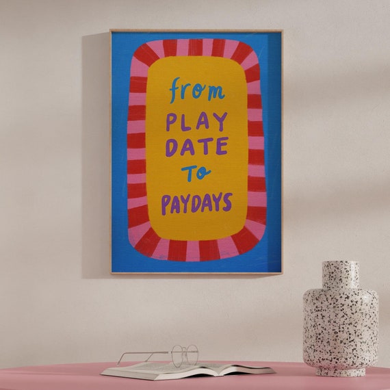 Mom Boss Inspirational Quote Art Print