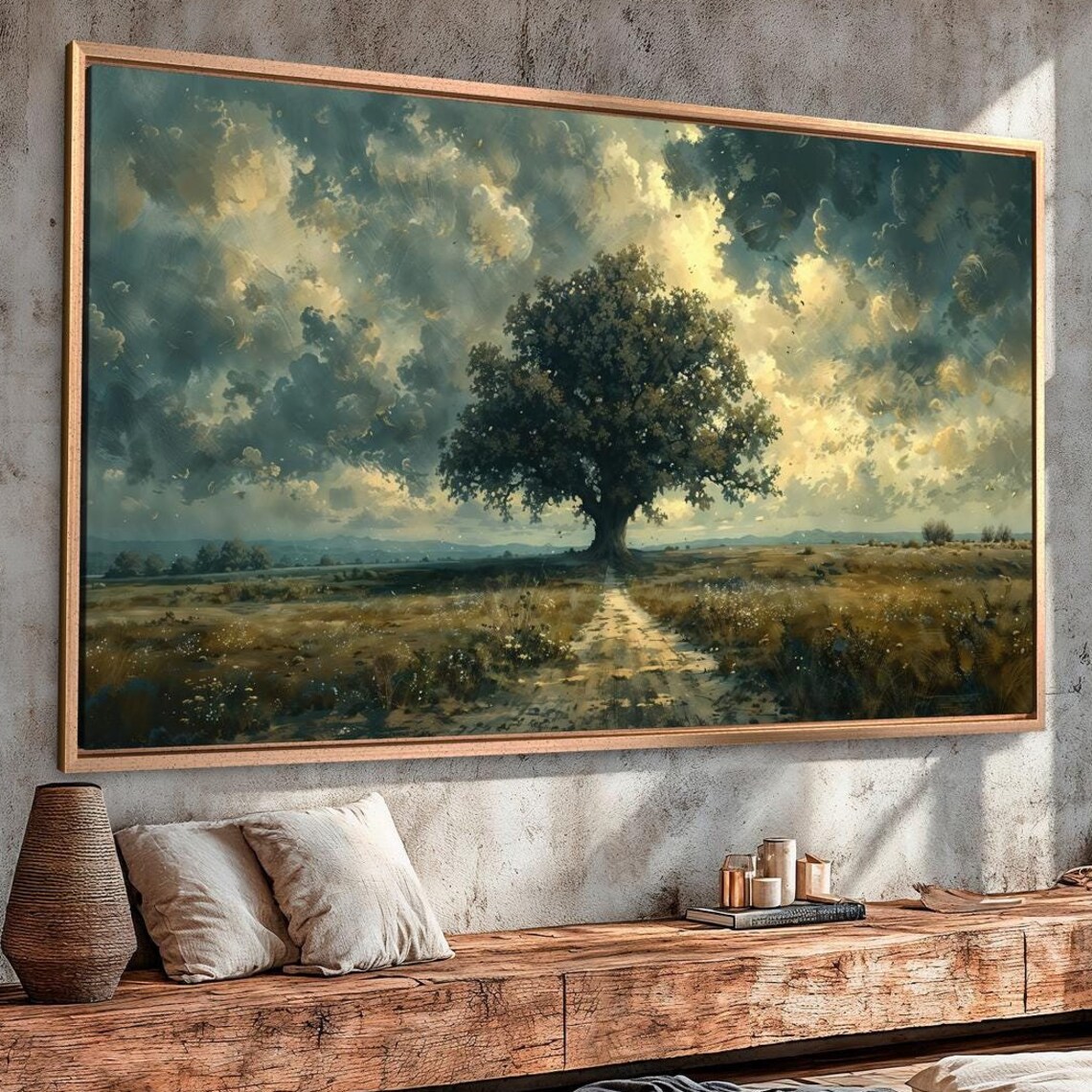Tree Of Life Scenic Wilderness Art Print