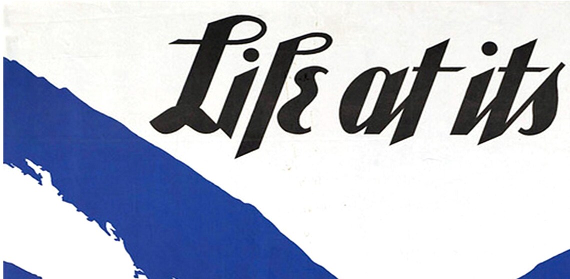 Life at Its Best National Parks Vintage WPA Style Travel Poster - Image 2