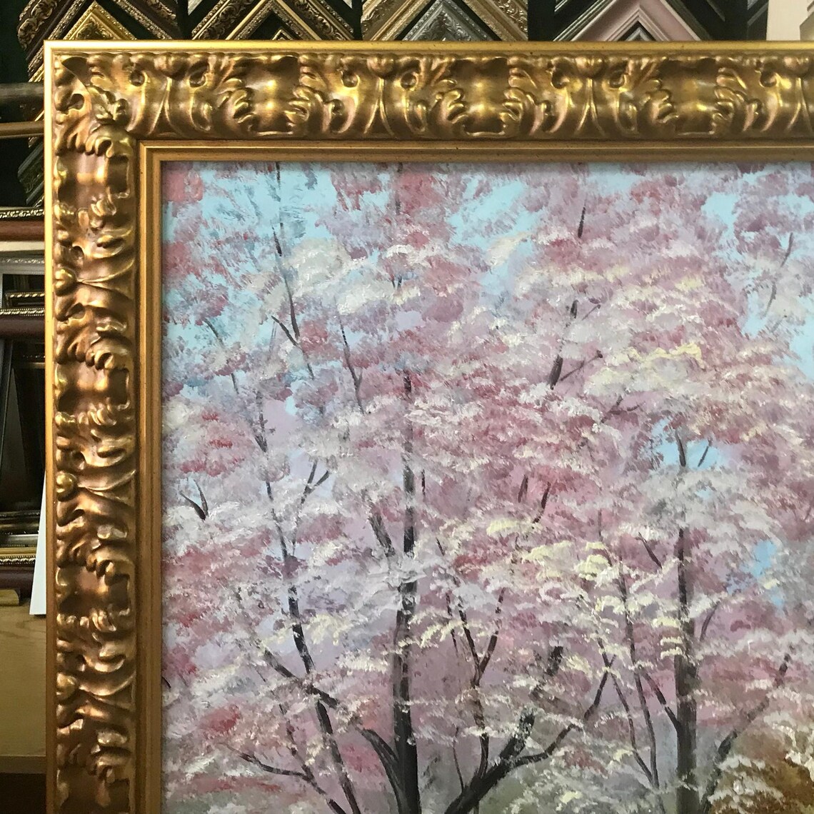 Claude Monet's Bridge Over a Pond of Water Lilies Art Print - Image 2
