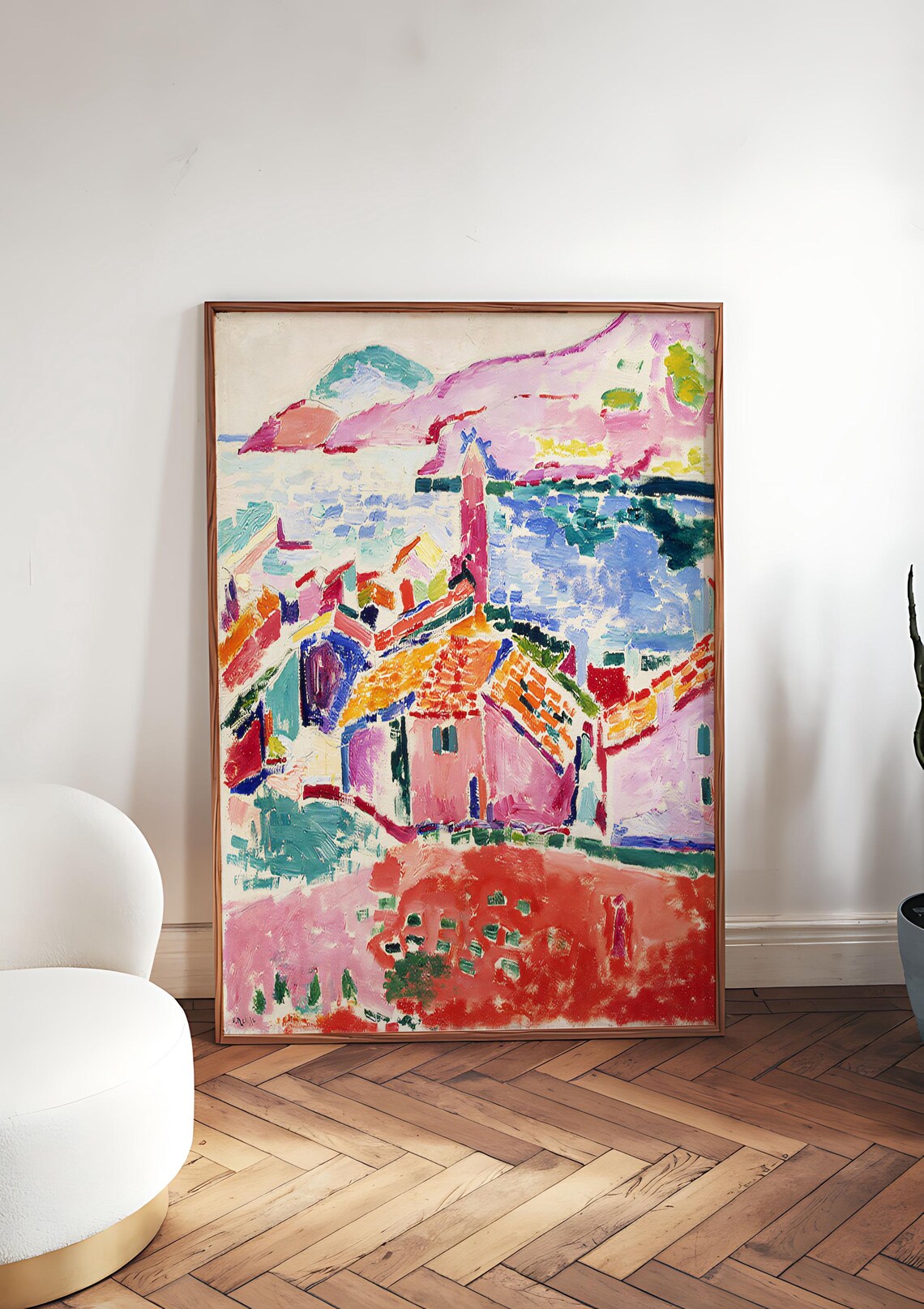 Henri Matisse Impressionist French Landscape, Collioure - Image 5