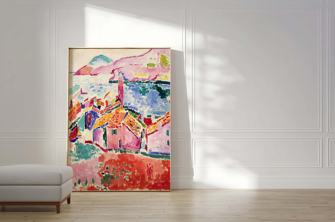 Henri Matisse Impressionist French Landscape, Collioure - Image 4