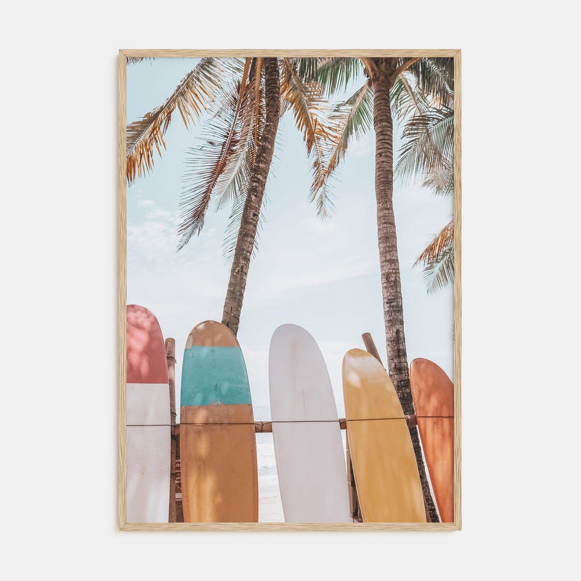 Fine Art Surfboards Print Color Photography Poster Surf Wall Decor Beach Home Art Ocean Photography Decor Surfing Gift