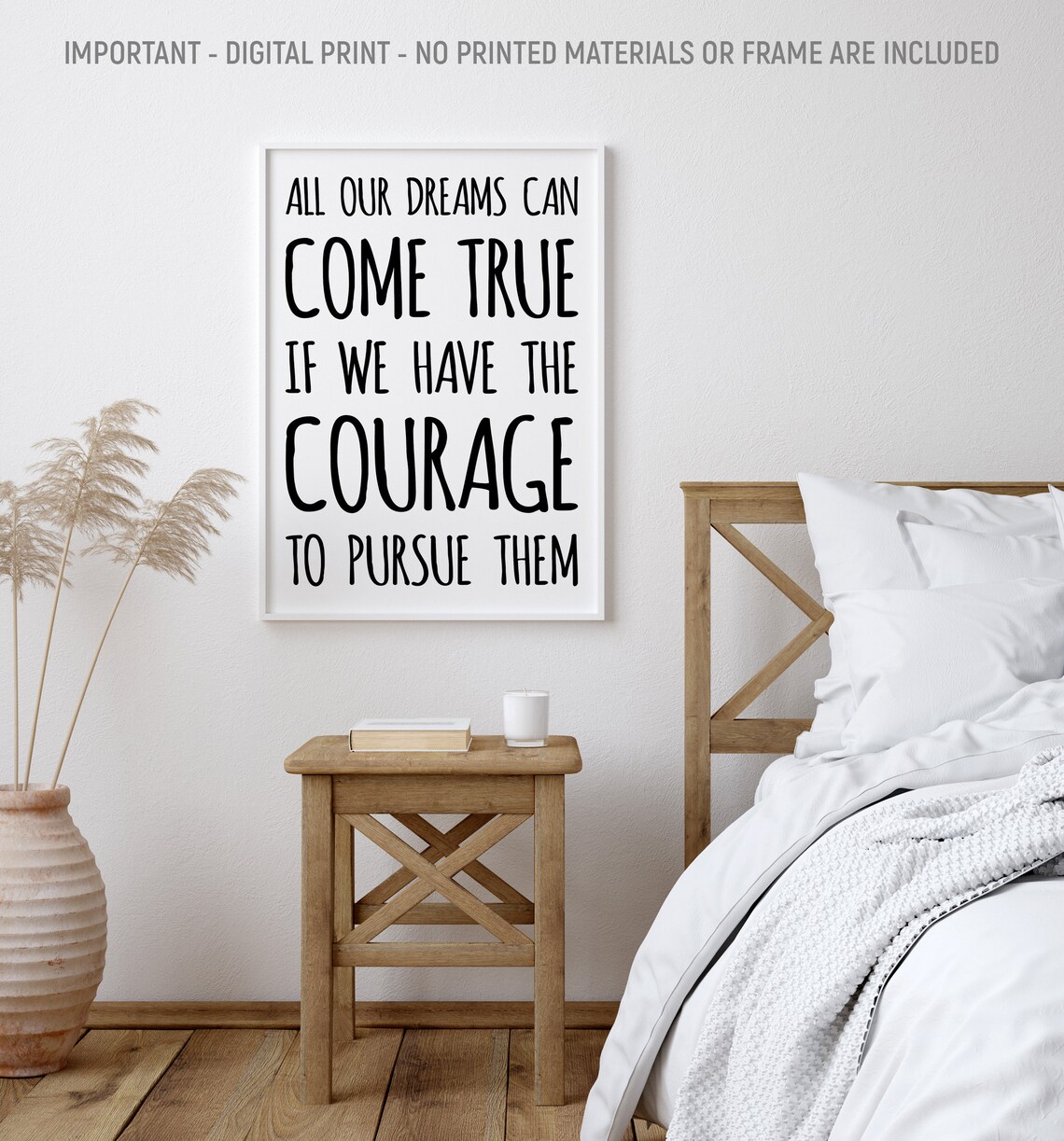 All Our Dreams Can Come True, Inspirational Quote - Image 2