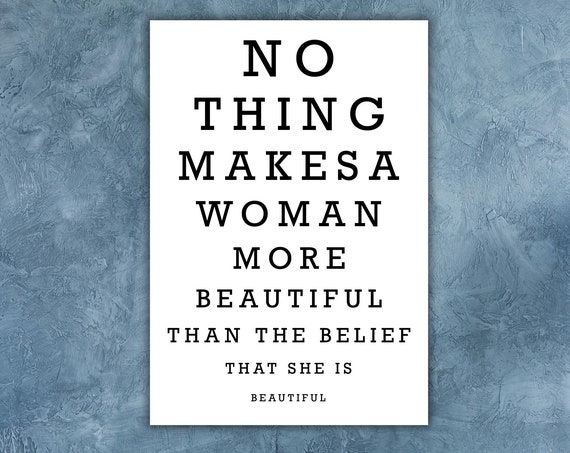 Eye Chart As You Wish Beautiful Wall Art Print Beautiful Definiton Quote Poster Art Print Custom Funny Eye Chart Print