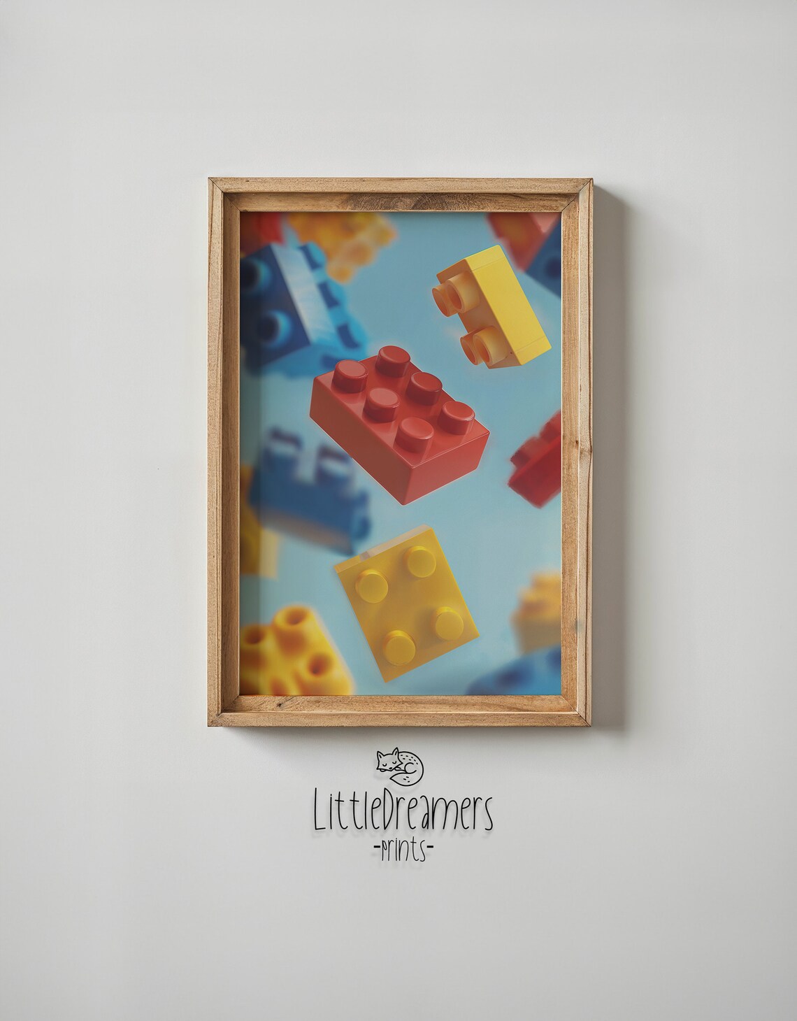 Playful Building Blocks Nursery Art Print, Kids Decor - Image 6
