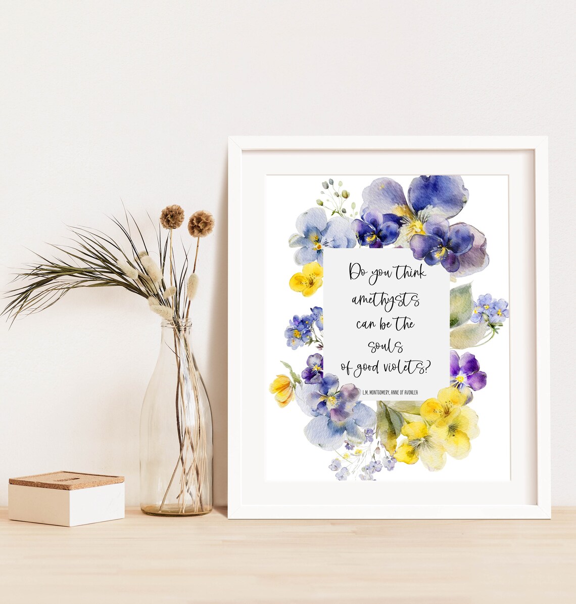 Anne Of Green Gables Quote Art Print, Spring Decor - Image 3