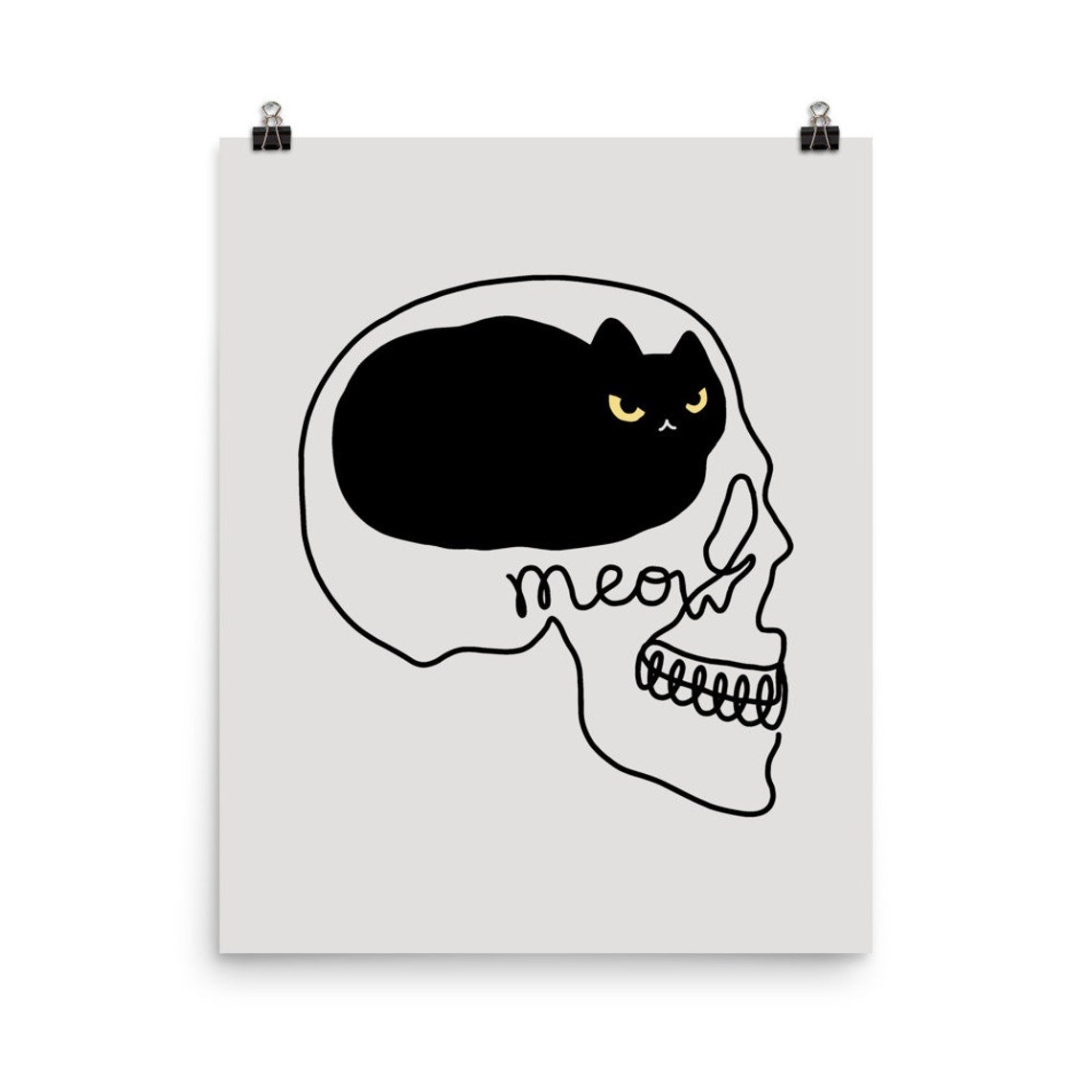 Cat Landscape 67 Art Print