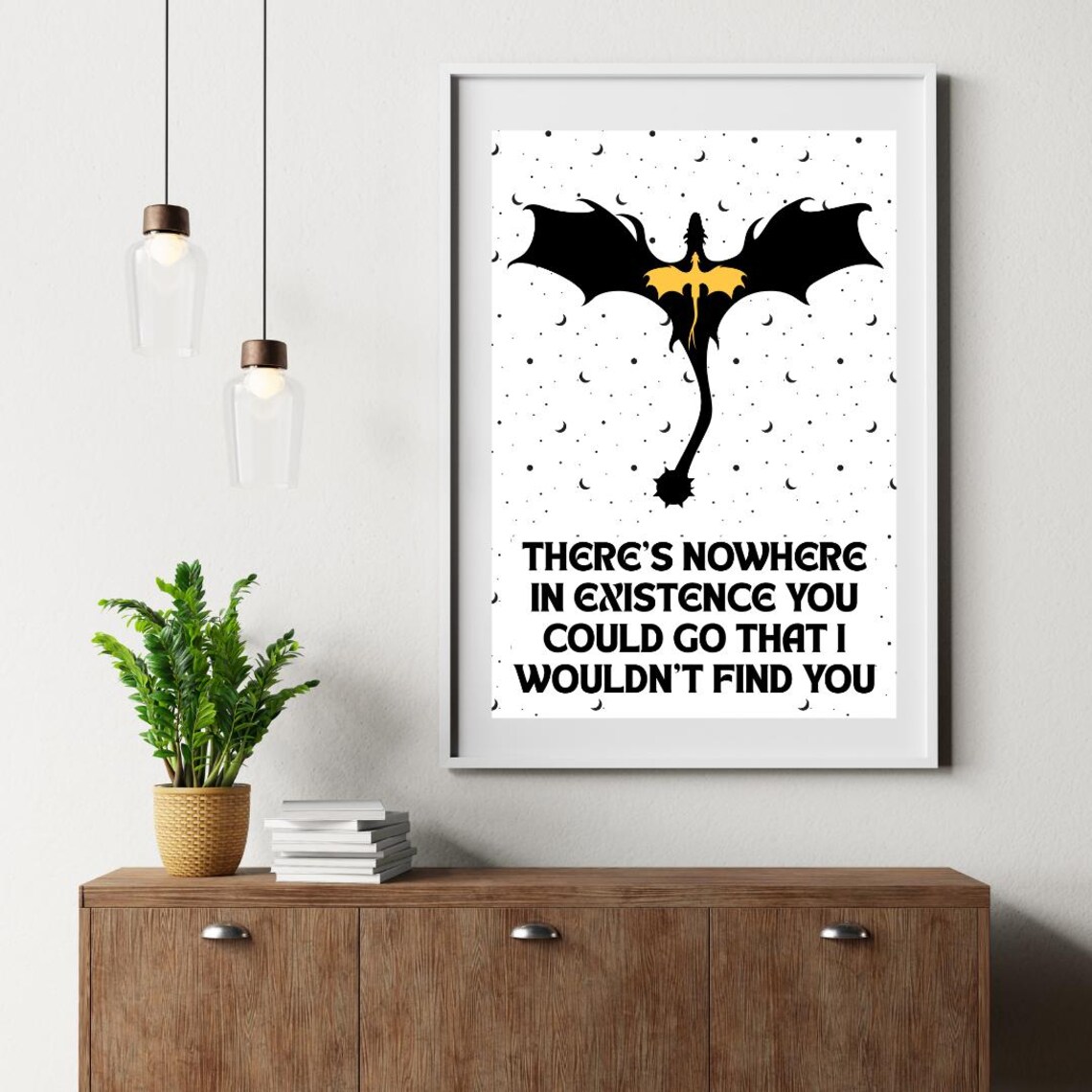 Fourth Wing Quote, Book Lover Poster - Image 4