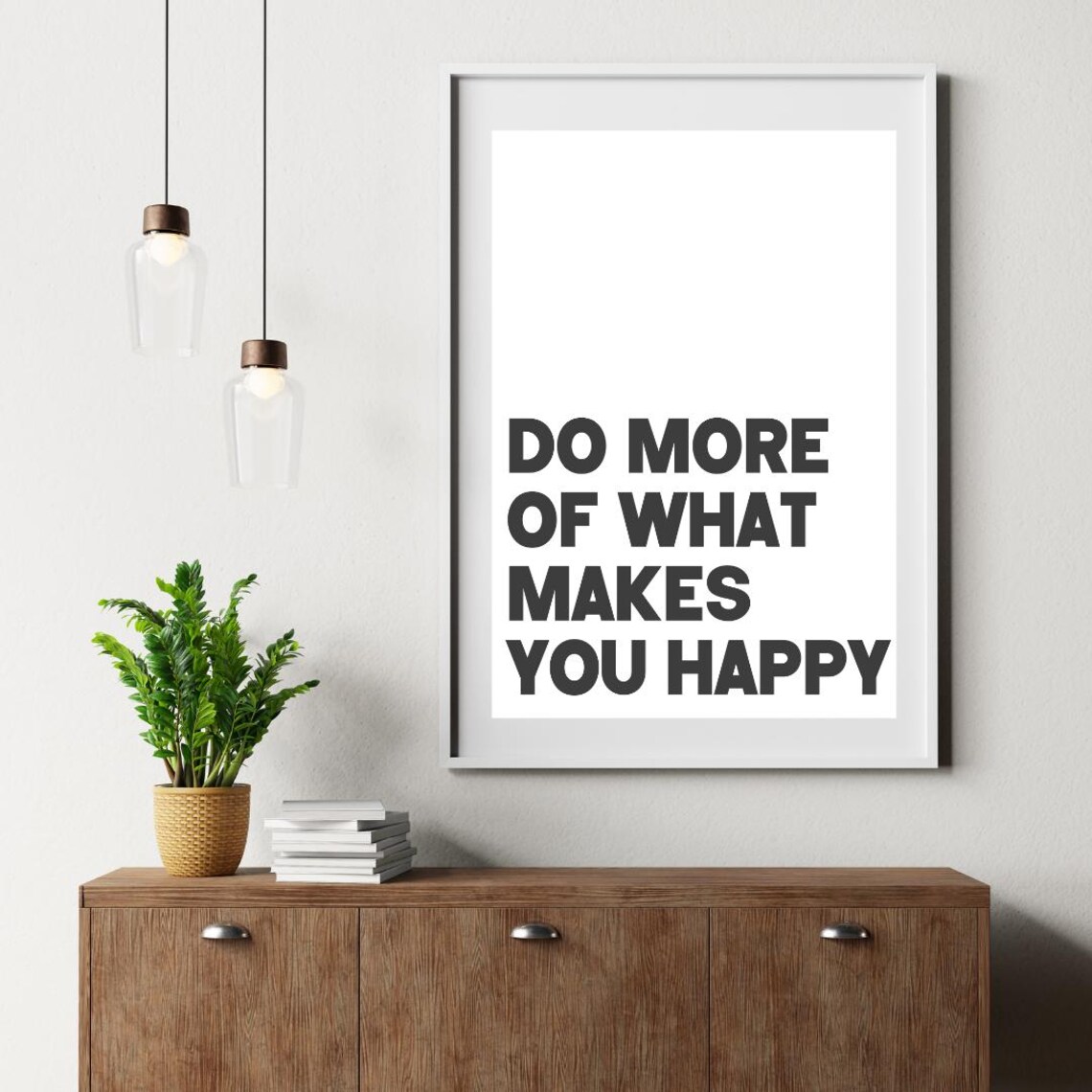 Do More Of What Makes You Happy, Quote Poster - Image 4