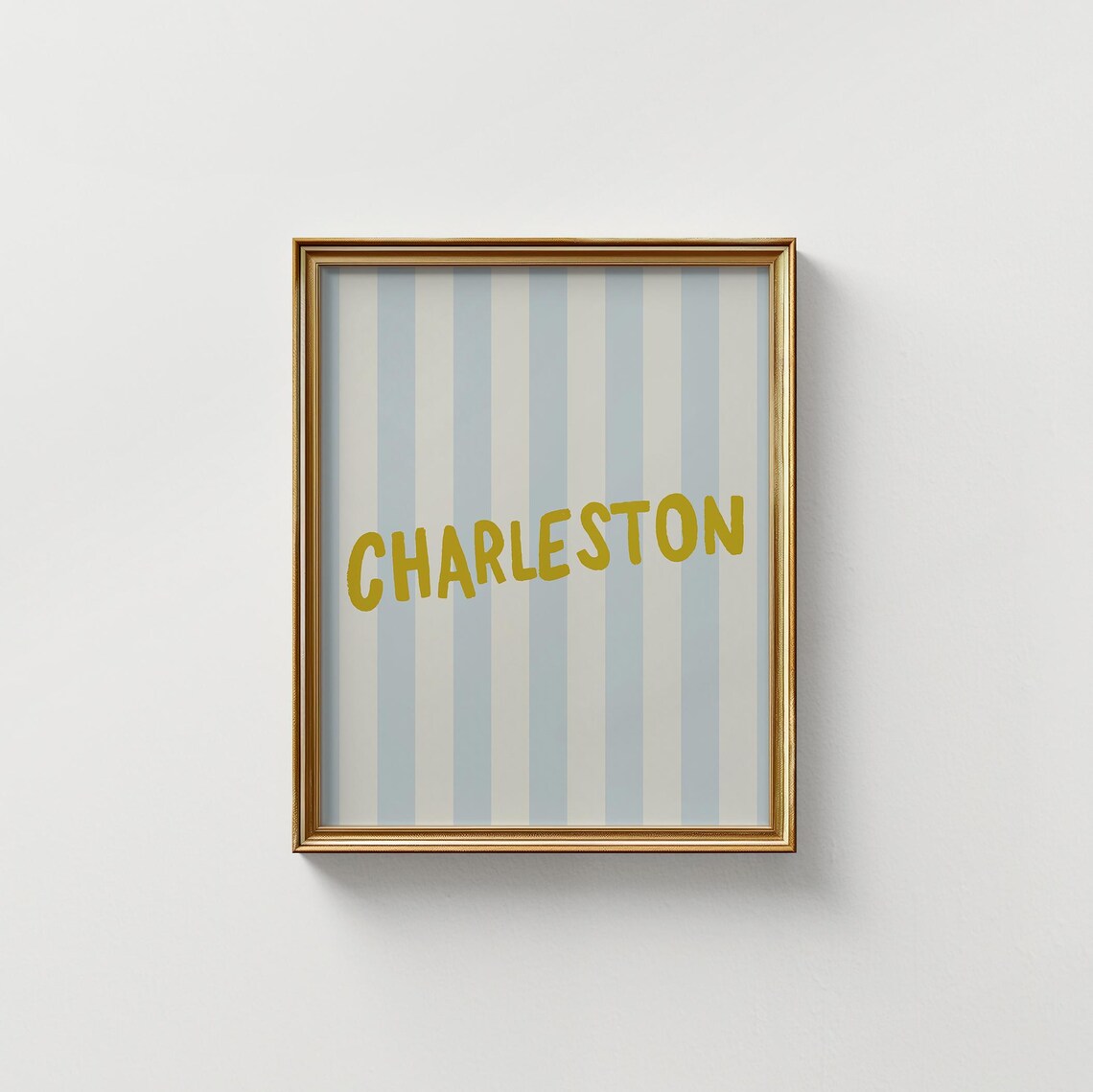 Charleston Vertical Illustration Art Print - Image 4