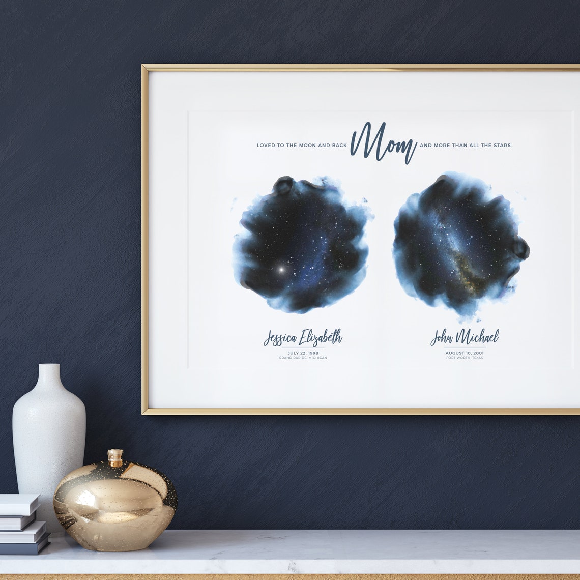 Star Map Print, Best Mother’s Day Gift - Image 3