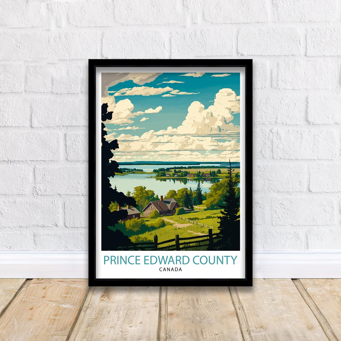Prince Edward County Travel Poster, Canada Illustration - Image 2