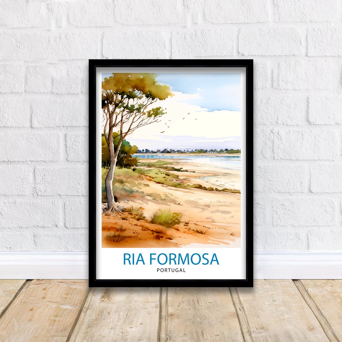 Ria Formosa Portugal Travel Print Ria Formosa Wall Decor Ria Formosa Poster Portugal Travel Prints Ria Formosa Art Print Ria Formosa - Image 2